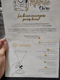 Mamie Chérie à Paris menu