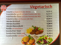 Menu du Erzincan à Hamburg