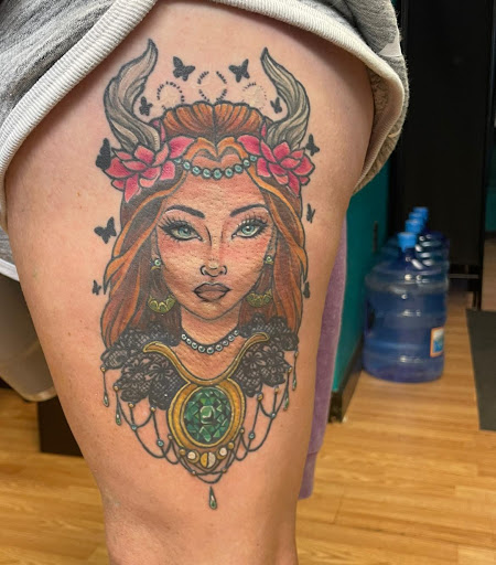 Explore army tattoos ideas, creative tattoo ideas in Syracuse, available at Goblins Den Tattoo