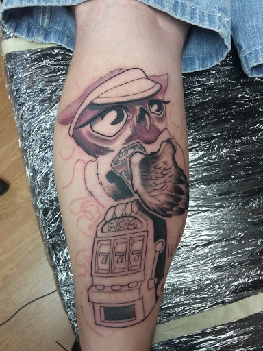 Explore grandmother tattoo ideas, creative tattoo ideas in Dubuque, available at The Crows Nest