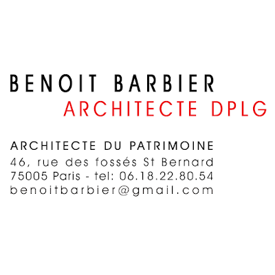 Benoit Barbier Architecte du Patrimoine à Paris
