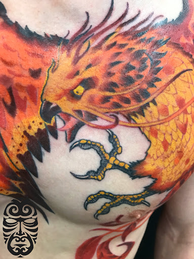 Explore inner bicep tattoo ideas for men, creative tattoo ideas in Silver Spring, available at Fattys Tattoos & Piercings Silver Spring