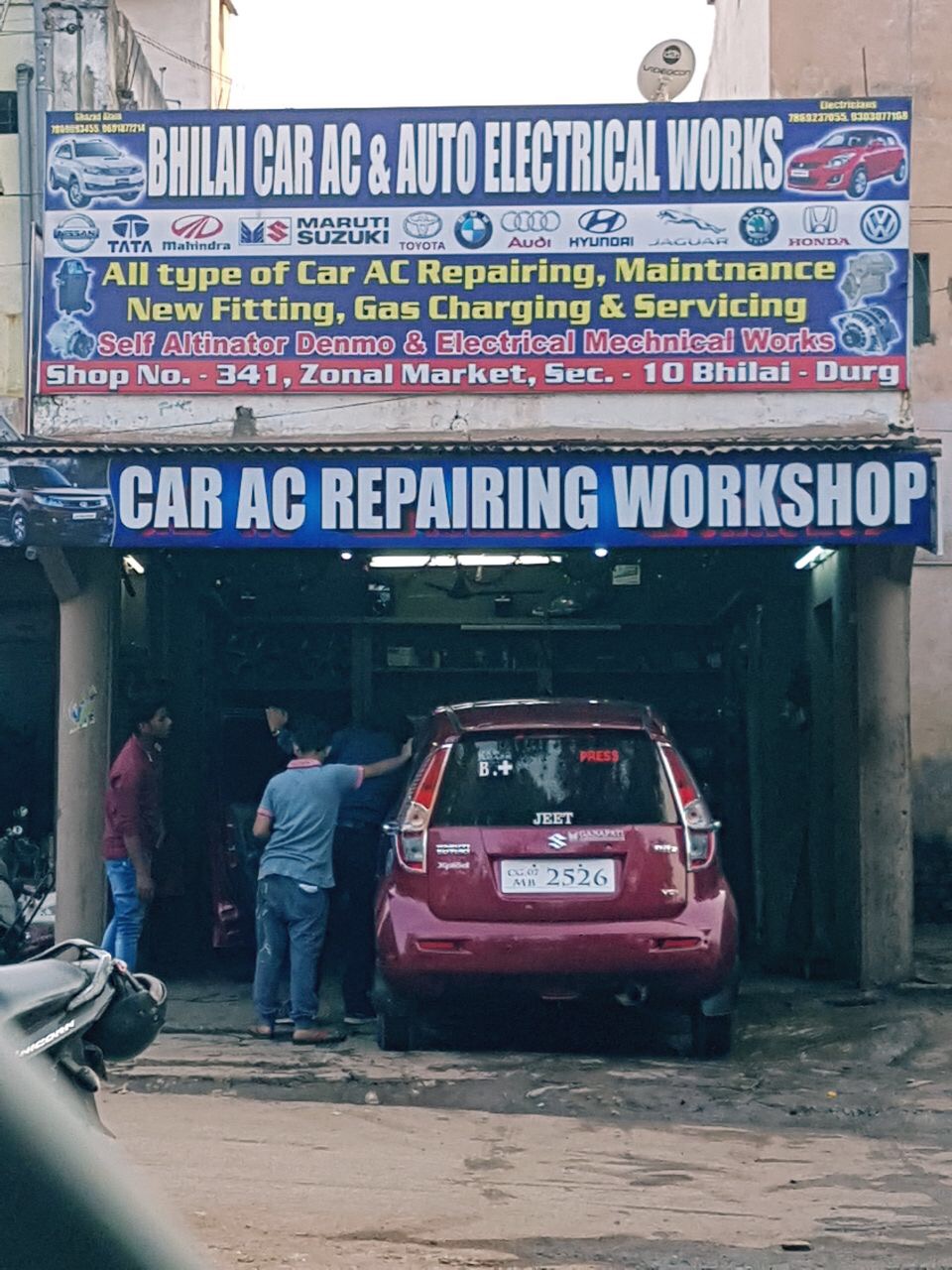 Bhilai Car Auto Electrical & A/C Work