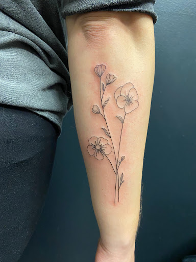 Explore capricorn tattoo ideas for females, creative tattoo ideas in Raleigh, available at Tattoos by Anton