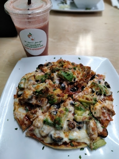 Pesto Chicken Flat Bread