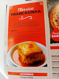 Menu du Petinga Doce à Vila Praia de Âncora