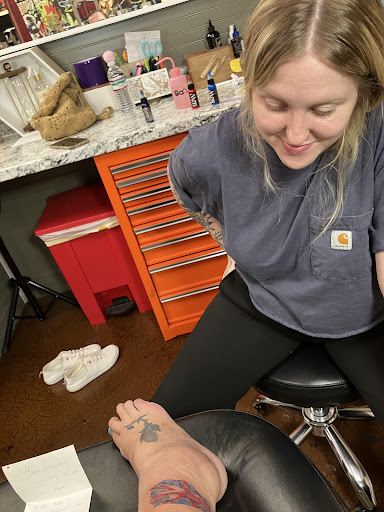 Explore baybayin tattoo ideas, creative tattoo ideas in Weatherford, available at Old Souls Ink