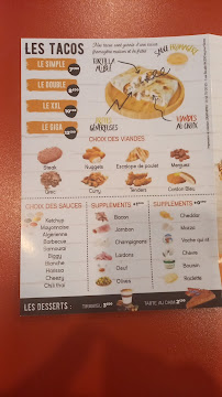 Kebab O’REGAL , KEBAB,TACOS,BURGER,PANINI à Nonancourt (la carte)