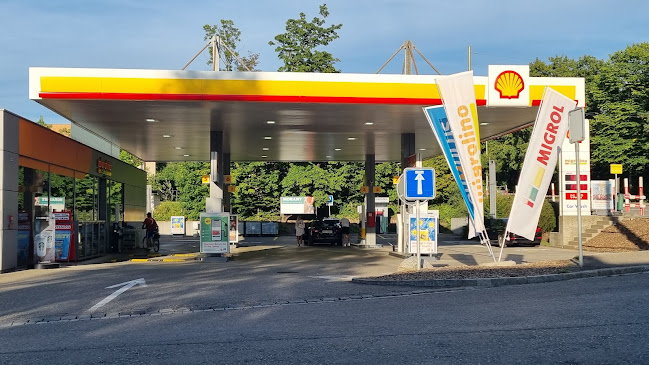 Migrol Service mit Shell-Treibstoff