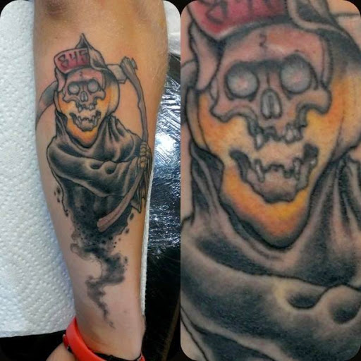 Explore ladies back tattoo ideas, creative tattoo ideas in Kingston, available at Karma Tattoo LLC