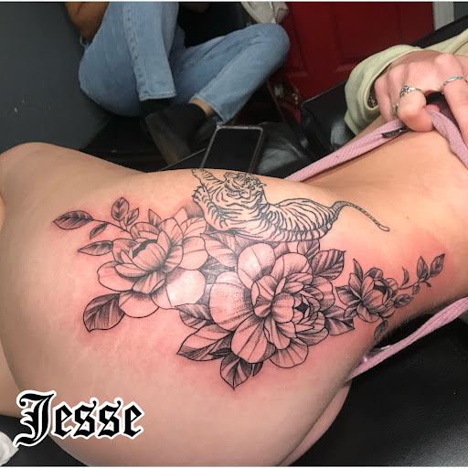 Explore memorial portrait tattoo ideas, creative tattoo ideas in Houston, available at Space City INK