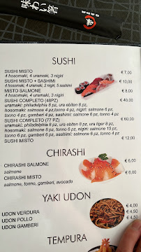 Carte du Ristorante Panda cinese-giapponese à Ovada