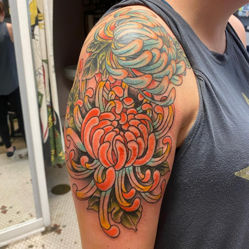 Explore maria tattoo ideas, creative tattoo ideas in Mobile, available at Old Familiar Tattoo Company