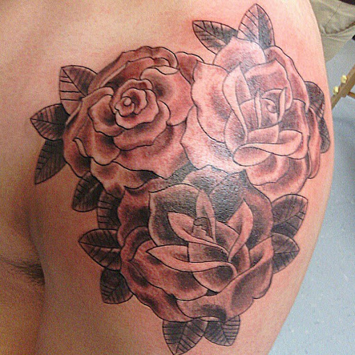 Explore 2 child tattoo ideas for dad, creative tattoo ideas in League City, available at Zen Body Art & Adornment Tattoo Shop
