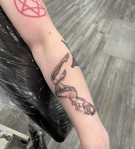 Explore half sleeve forearm tattoo ideas, creative tattoo ideas in San Diego, available at Crybaby Tattoo