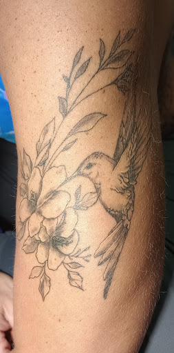 Explore chainsaw man tattoo ideas, creative tattoo ideas in Clintonville, available at Temple Ink Tattoo Shop