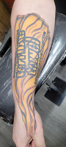 Explore big toe tattoos ideas, creative tattoo ideas in Connellsville, available at Iron Ink Tattoo