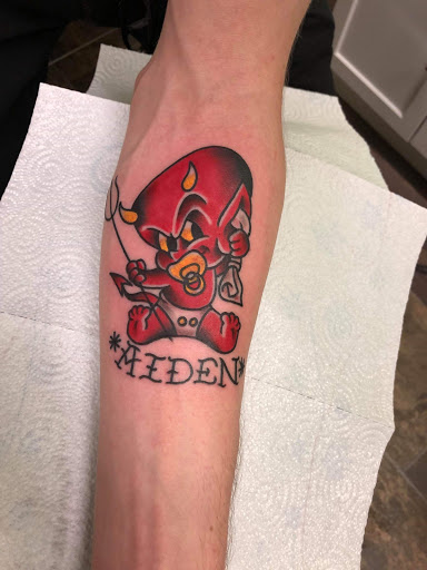 Explore true north tattoo ideas, creative tattoo ideas in Radcliff, available at Iron Orchid Tattoo Radcliff