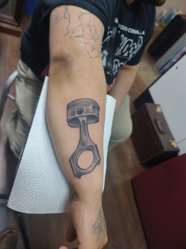 Explore leg tattoo male ideas, creative tattoo ideas in Lubbock, available at Sinners & Saints Art Company