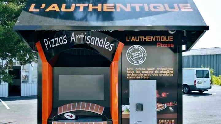 Distributeur automatique L'authentique pizzas Puymoyen