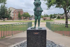 Jeffrey, the Frog Statue image