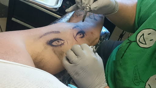 Explore tattoo sleeve filler ideas for a woman, creative tattoo ideas in Fort Oglethorpe, available at Wicked Eyes Tattoo Art Gallery