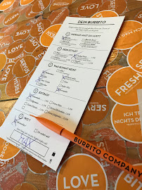 Burrito Company München Glockenbach à Munich menu