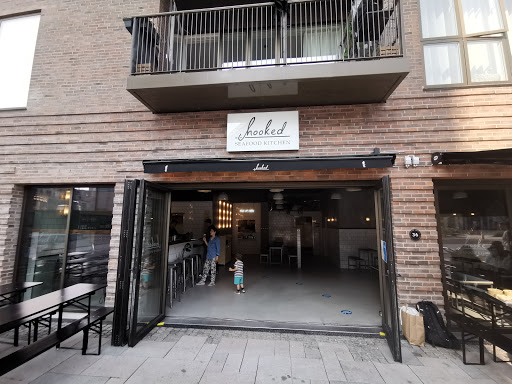 Fiskerestaurant Hooked Carlsberg byen in Copenhagen, Frederiksberg