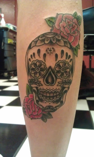 Explore greek sleeve tattoo ideas, creative tattoo ideas in Tucson, available at Sacred Art Tattoo Studio