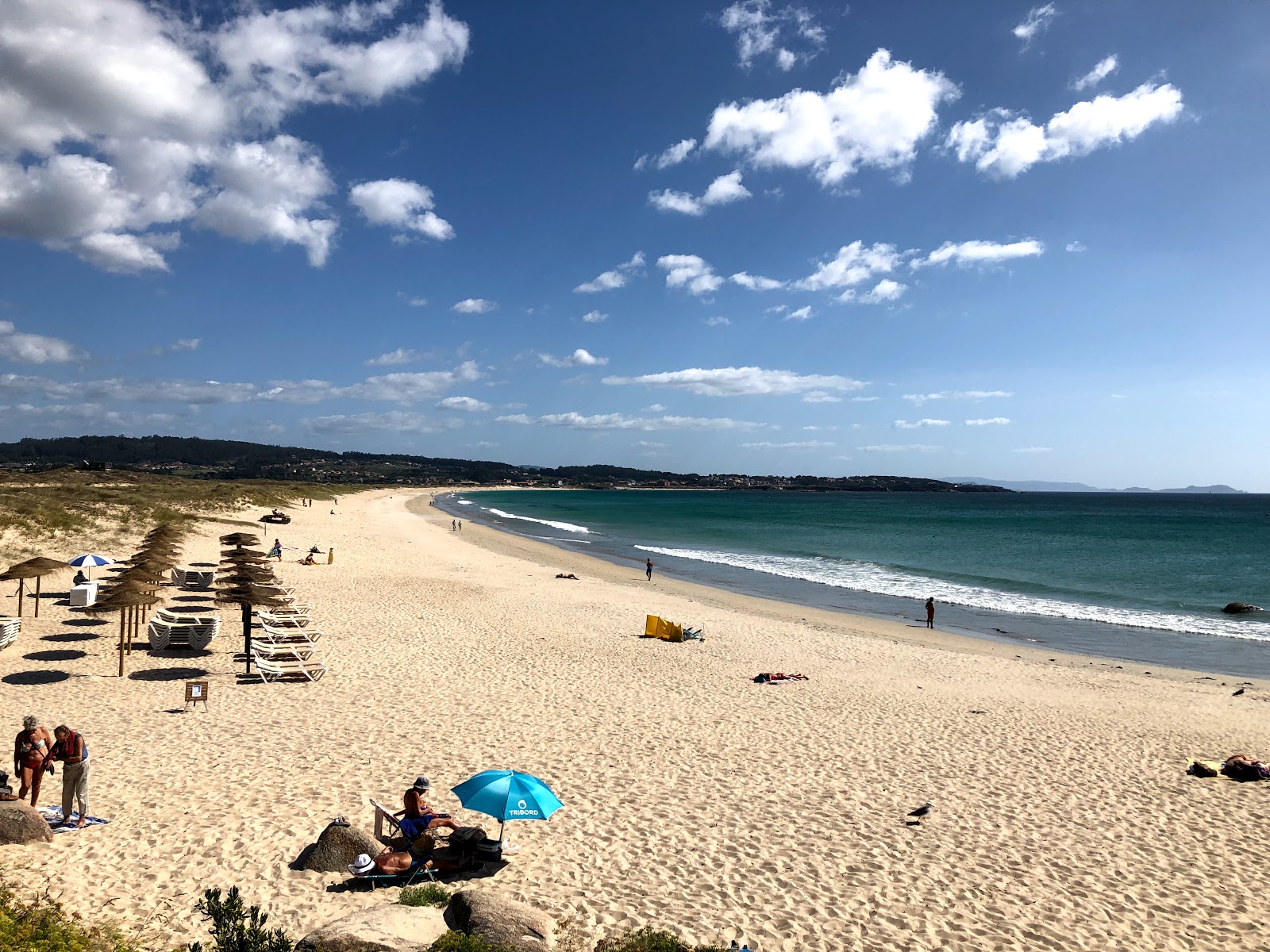 Foto av Lanzada strand med hög nivå av renlighet