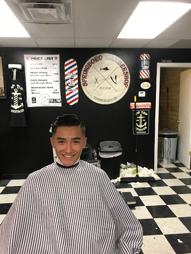 Barber Shop «Springboro Barber Shop», reviews and photos, 762 W Central Ave, Springboro, OH 45066, USA