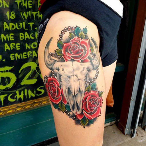 Explore braves tattoo ideas, creative tattoo ideas in Lodi, available at Emerald Tattoo & Piercing - Lodi