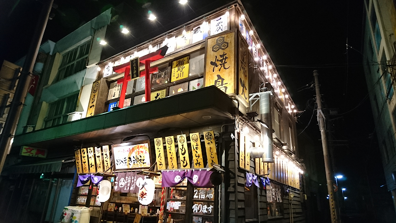 串焼き 神社