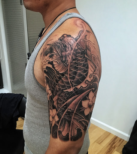 Explore daddy daughter tattoo ideas, creative tattoo ideas in Magnolia, available at Mr. Grays Tattoo Studio