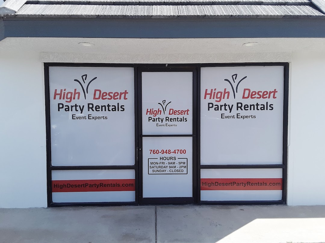High Desert Party Rentals