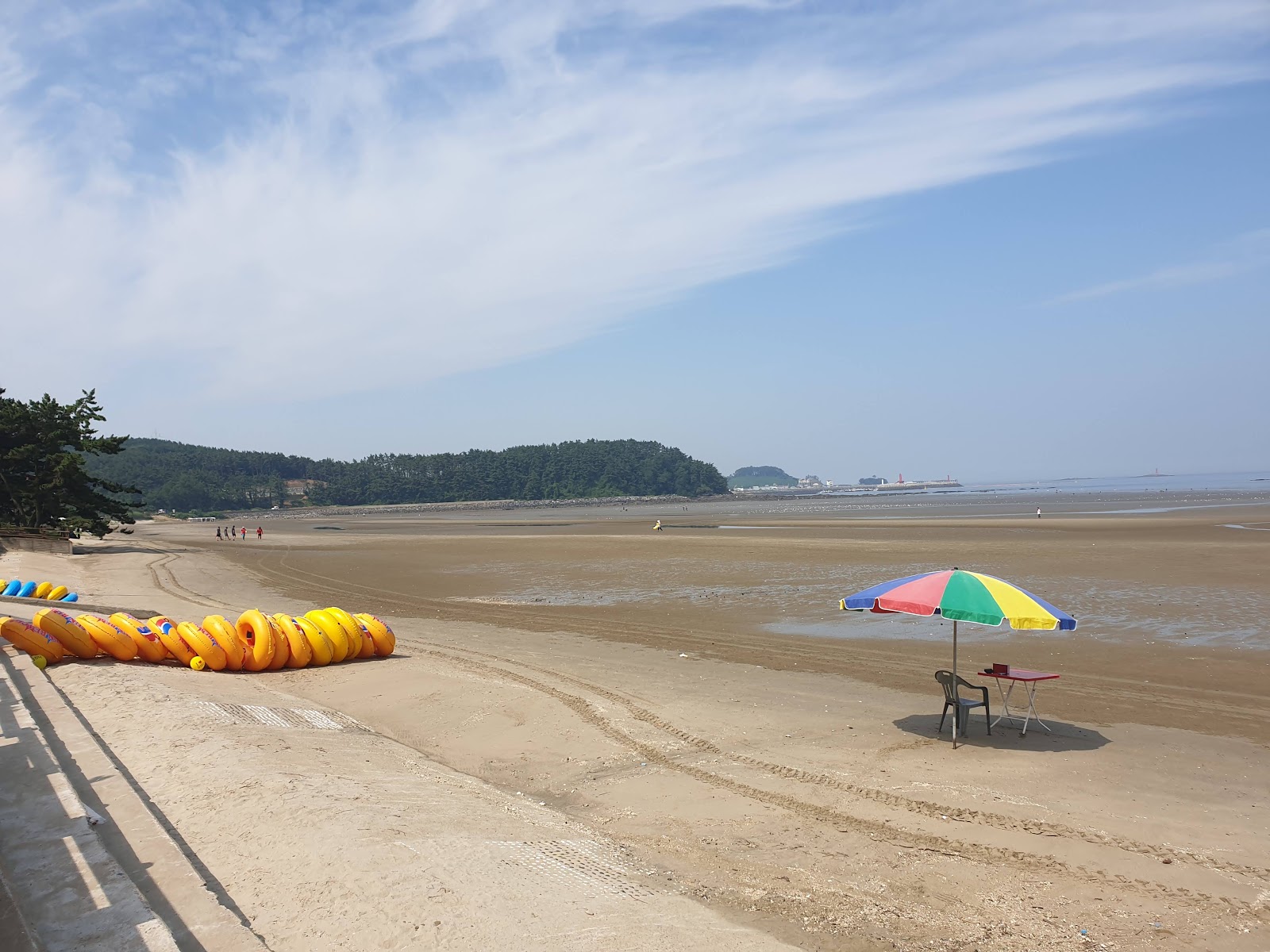 Zdjęcie Chunjangdae Beach z przestronna plaża