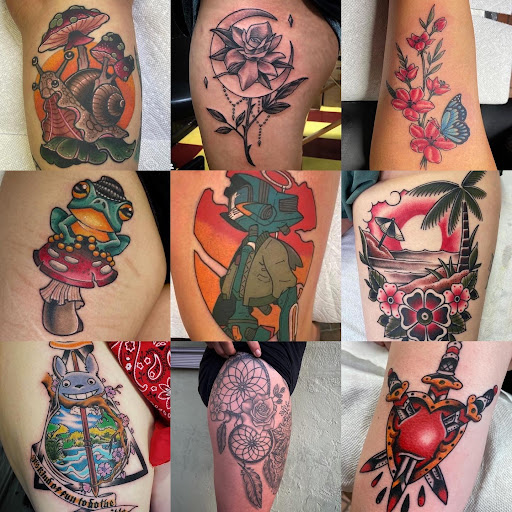 Explore akira tattoo ideas, creative tattoo ideas in Santa Rosa, available at Anchor Rose Tattoo