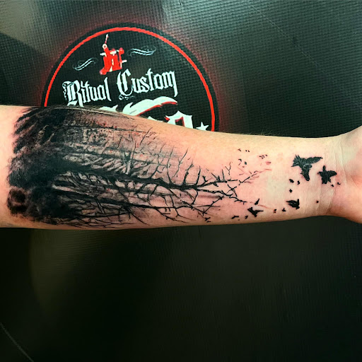 Explore birthmark tattoo ideas, creative tattoo ideas in Clinton, available at Ritual Custom Tattoos