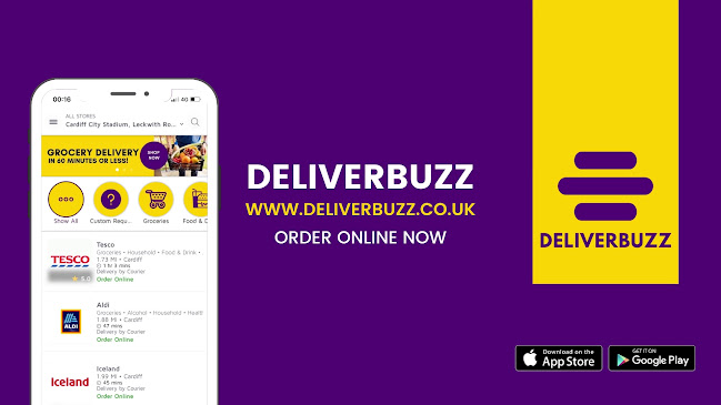Reviews of Deliverbuzz: 30-60 Minute Grocery Delivery in Cardiff - Courier service