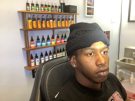 Explore rubber duck tattoo ideas, creative tattoo ideas in Whitehall, available at Beachside Tattoos & Smoke Shop