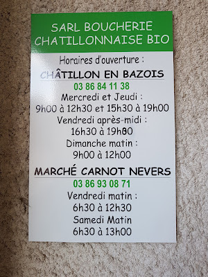 Boucherie Chatillonnaise SARL à Châtillon-en-Bazois
