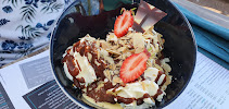 Banana split du Restaurant de fruits de mer La Plage à Perros-Guirec - n°2