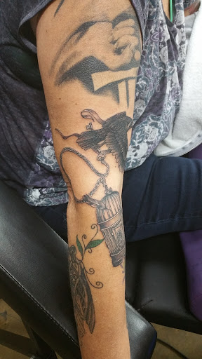 Explore ocean sleeve tattoo ideas, creative tattoo ideas in Norco, available at Live Canvas Tattoo Parlour