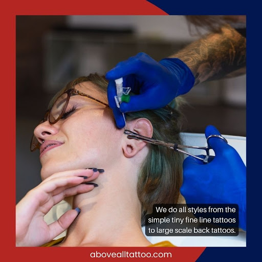 Explore knee tattoo ideas for men, creative tattoo ideas in San Diego, available at Above All Tattoo - Pacific Beach