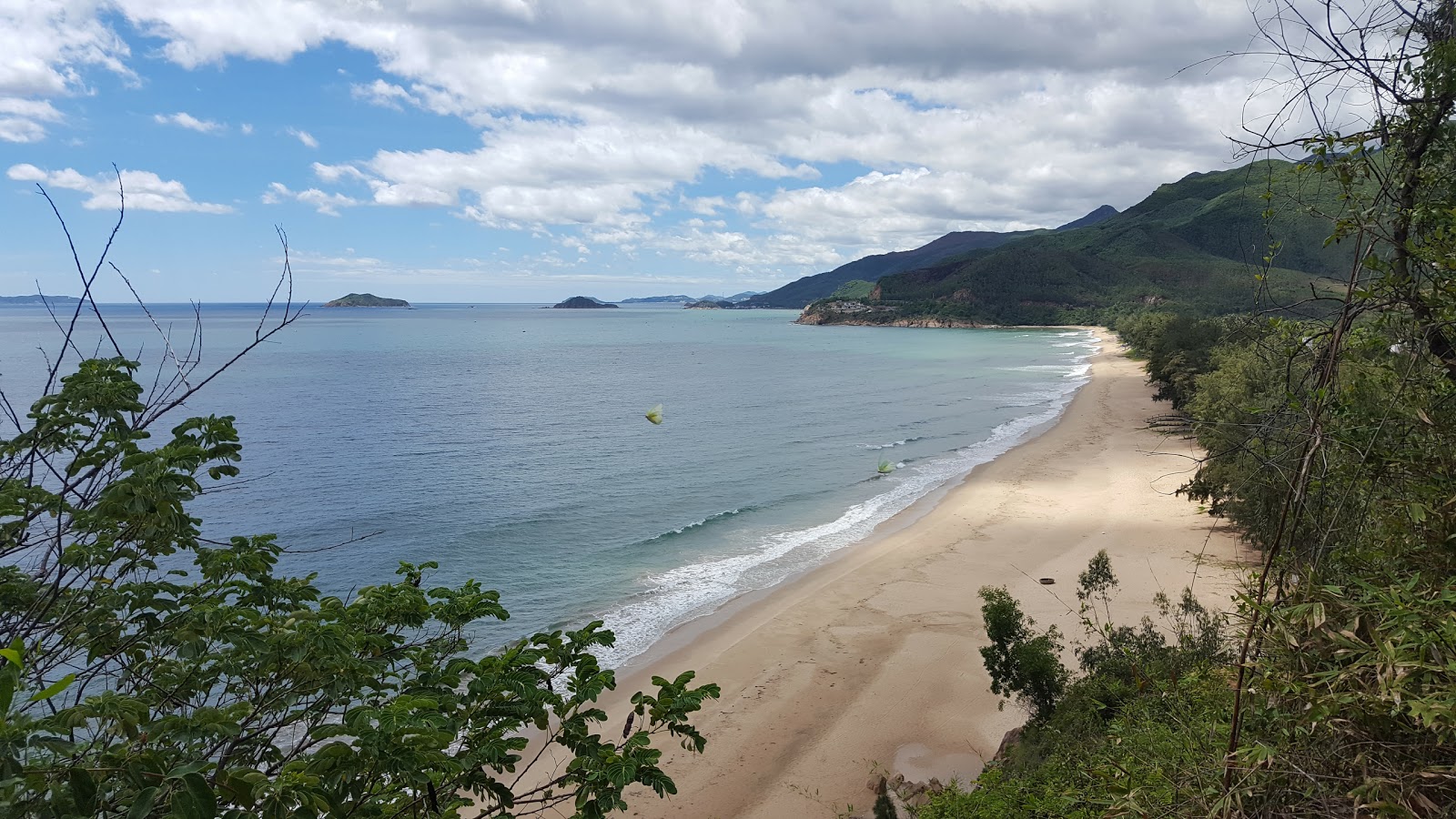 Foto van Quy Hoa Beach met recht en lang