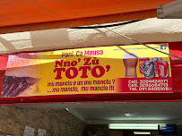 Menu du Pani ca meusa ru zio Totò e a zia Giacomina à Palermo