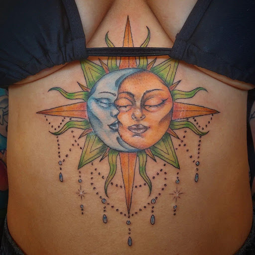 Explore dead space tattoo ideas, creative tattoo ideas in Palm Harbor, available at Angry Owl Tattoo and Piercing