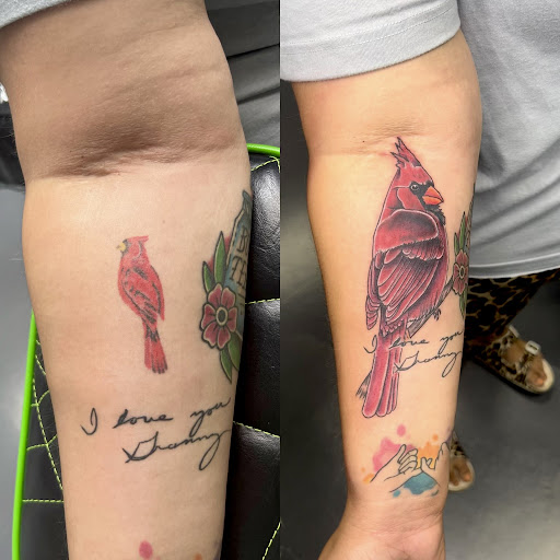 Explore wendigo tattoo ideas, creative tattoo ideas in Meridian, available at Creative Pain Tattoo Studio