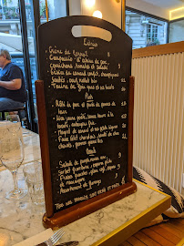 Chez Alphonse à Paris menu