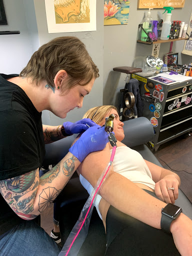 Explore trippy tattoo ideas, creative tattoo ideas in Savannah, available at Riverside Tattoo Parlor